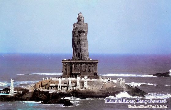 Thiruvalluvar Statue, Kanyakumari