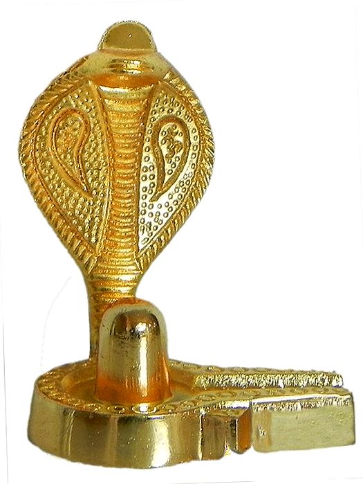 Shiva Linga with Snake