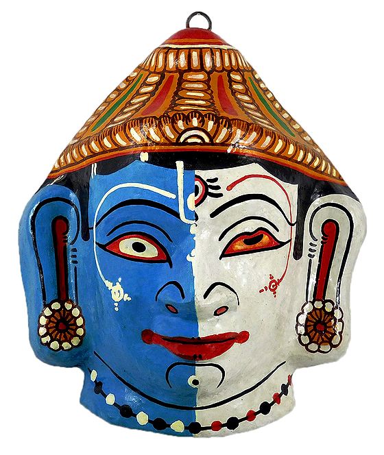 Papier Mache Mask of Harihara